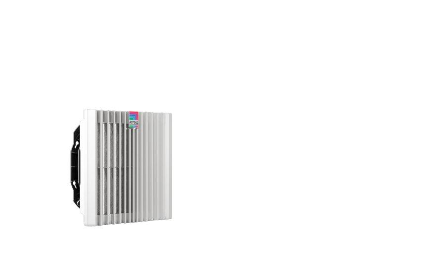 SK 3241.700, Blue e+ Filterlüfter 272/280 m³/h, 230 V, RAL 7035