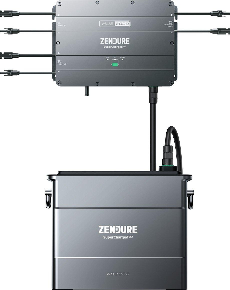 ZDSPVH2000 + ZDAB2000, SolarFlow Set 2000 mit 1 x Akku AB2000 Zendure