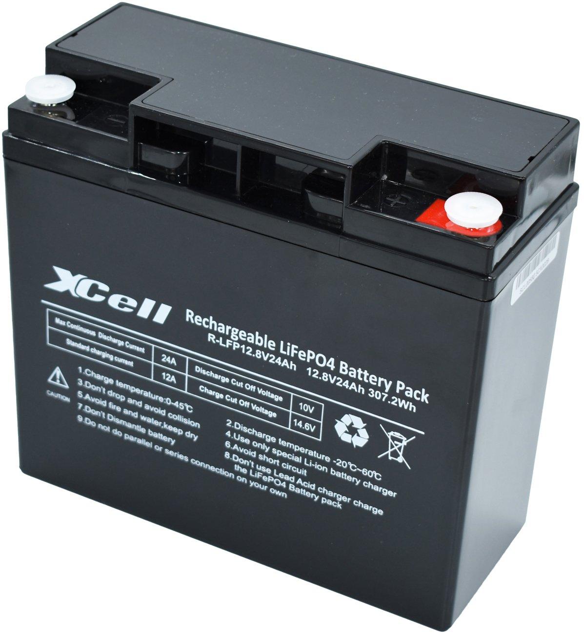 XCELL LFP1224, Akku LiFePO4 12,8V 24Ah XCell