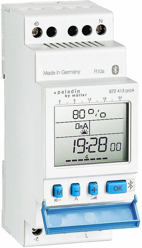 NDIMREGASTRO2TE.01, Astro-Dimmer, Phasenabschnitt, für LED, Bluetooth, für REG-Monatge, 2TE