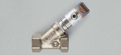 SBY246, Mechatronischer Durchflusssensor, Schaltsignal, Analogsignal, Frequenzsignal, IO-Link,  (konfigurierbar), Messbereich 0,12...6 m³/h, Messbereich 2...1