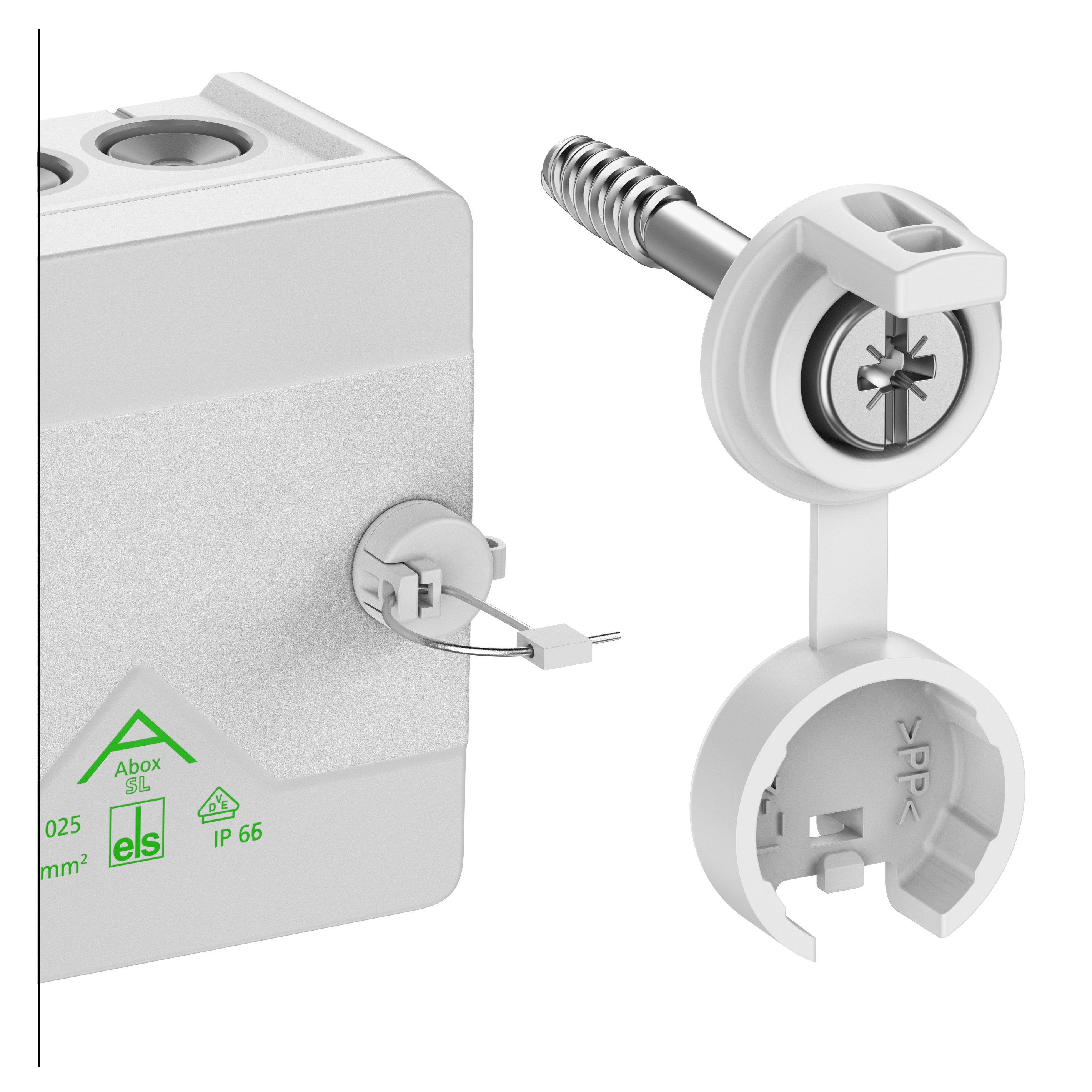 Abox PST 025-100, Plombierset, lichtgrau