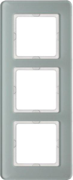 10136079, Rahmen 3fach Q.7 Glas pw