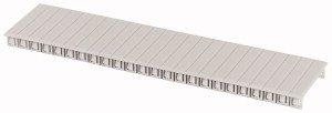 BS-12MB-GY, Leerplatzabdeckung, 12 SU, grau, grobgerippt