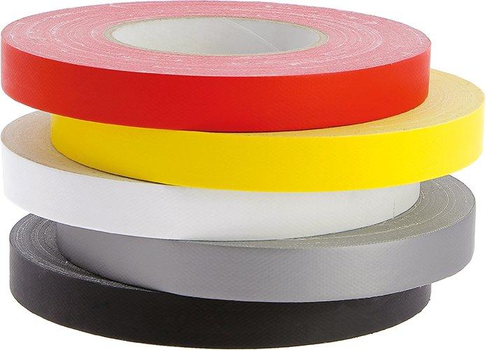 BIZ 350023, Gewebeklebeband schwarz 19 mm x 0.31 mm - 50 m