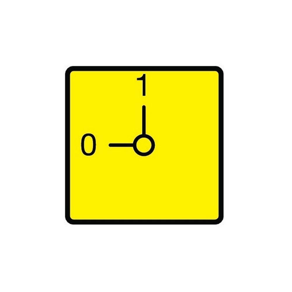 FS908GE-T0, Frontschild, Verwendbar für T0, T3, P1, 45 x 45 (für Rahmen 48 x 48) mm