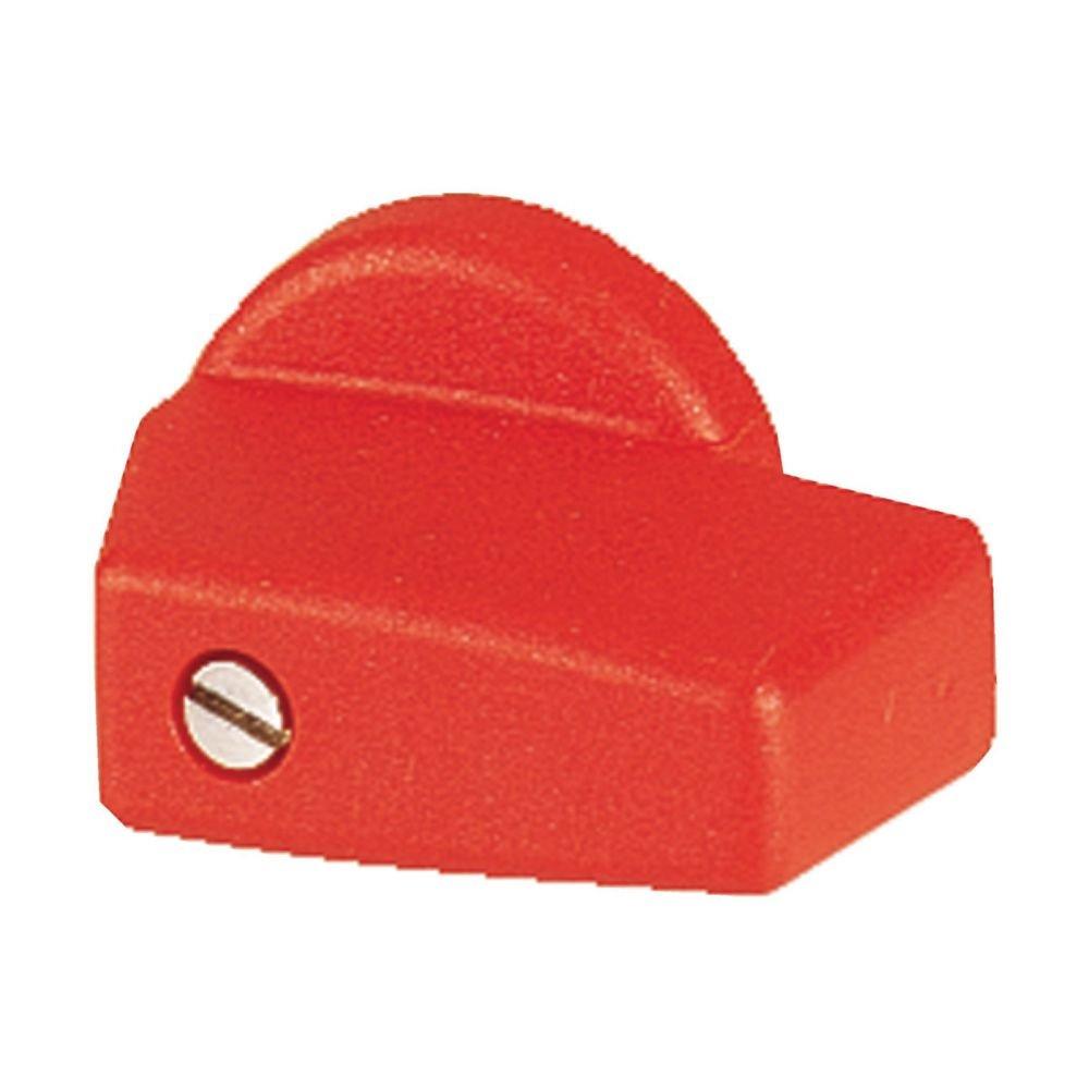 KNB-RT-T0, Knebelgriff, rot
