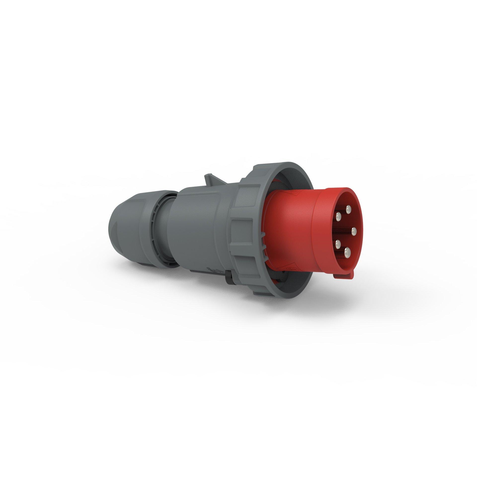 NCEES63IP67.01, CEE-Stecker 63A 5p 400V 6h IP67