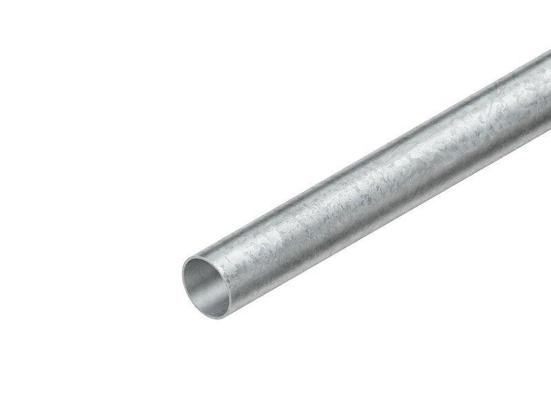NSRSTSTR25FV.01, Steckrohr, Stahl, feuerverzinkt, Außen-Ø 25 mm, Innen-Ø 22,6 mm, Länge 3000 mm