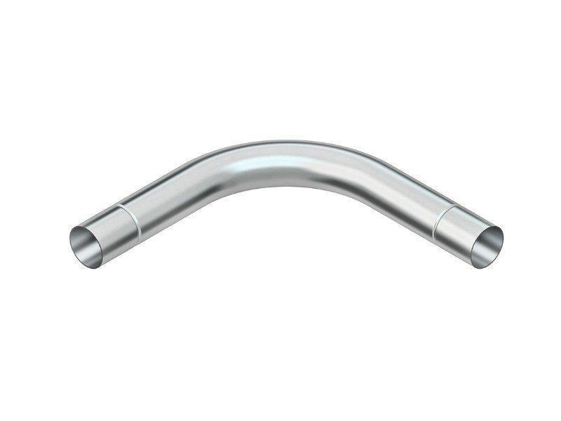 NSRSTSRB63V4A.01, Steckrohrbogen 90°, Edelstahl V4A, für Rohr-Ø 63 mm, Innenradius 292,3 mm