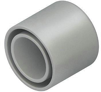 NSRET16.01, Endtülle, für Rohr-Ø 16 mm, Innen-und Außenschenkel gleichlang, PVC