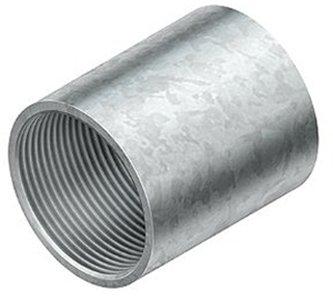 NSRSTGM16FV.01, Gewindemuffe, Stahl, feuerverzinkt, für Gewinderohr, Innen-Ø 16 mm