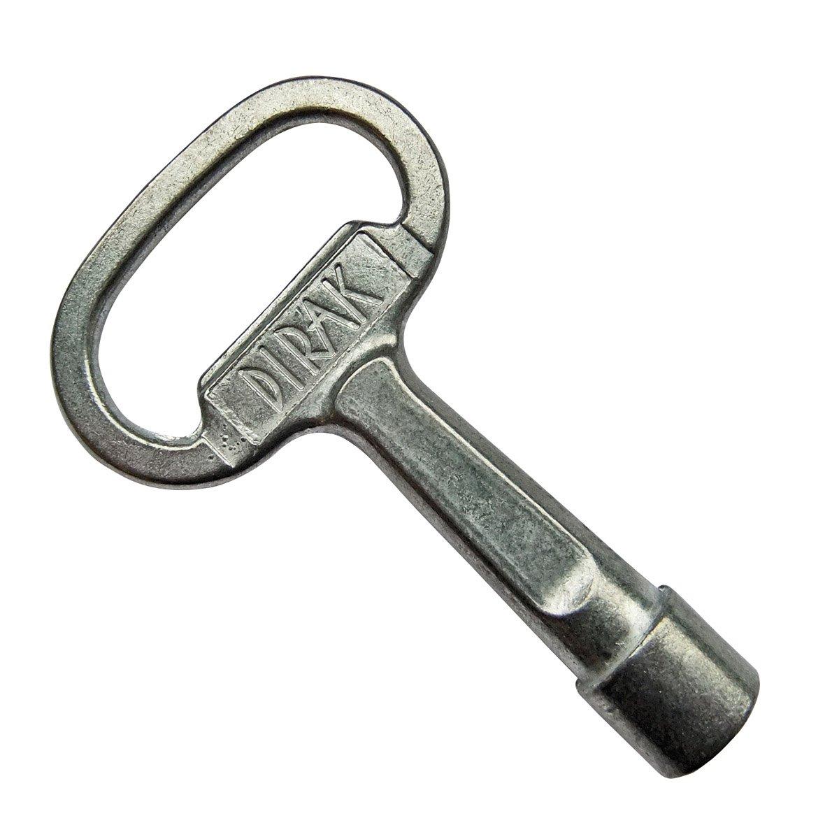 51032, Steckschlüssel 8mm Innenvierkant 80 mm lang für UP-HAK