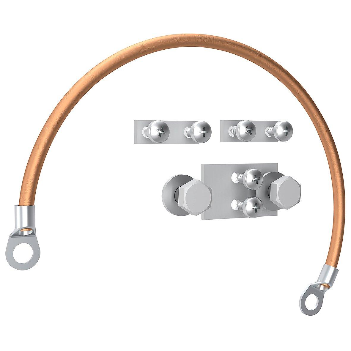 GEF25-31, Schutzleiterverbinder Gehäuse-Feld für Bolzen M8,25qmm,310mm