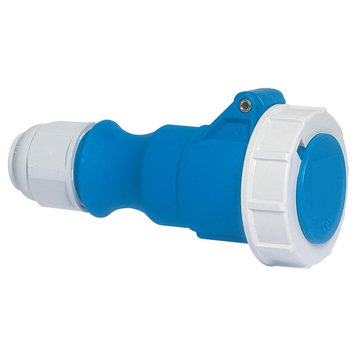 310333/CEE-Kupplung 16A230V6h3pIP67, Kupplung TLS mit MULTI-GRIP Verschraubung 16A 3p 230V 6h, IP67