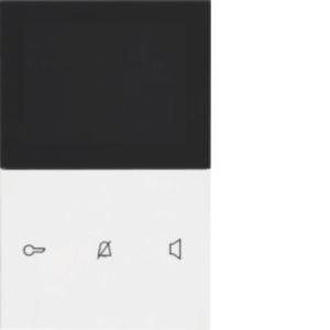 REA651Y, Innenstation Video Komfort AP 2Draht polarweiß matt TOUCH für Sprechanlagen