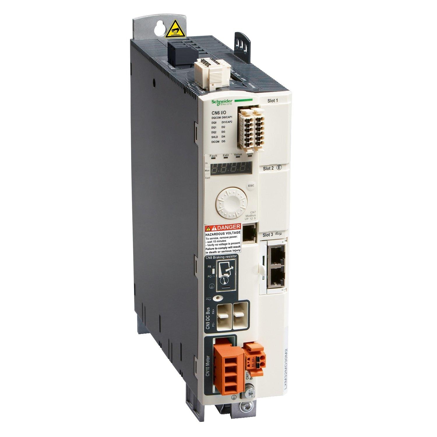 LXM32MD30N4, Motion Servoverstärker, Lexium 32 Modular, 208/400V 3phasig, 10A, 30Apk, 3kW, erweiterbar