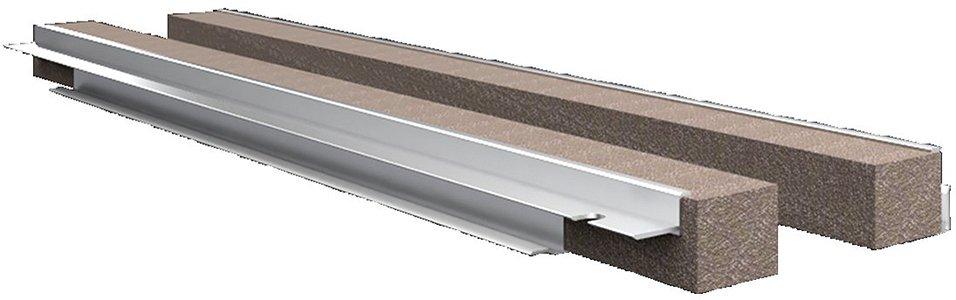 VX 8618.810, VX Profil zur Kabeleinführung, hinten, B: 600 mm, Preis per VPE, VPE = 2 Stück