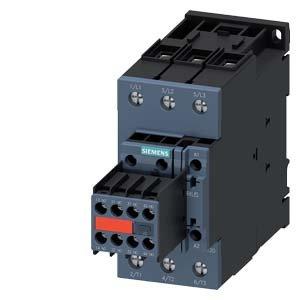 3RT2038-1AK64-3MA0, Schütz, AC-3e, 80A/37kW/400V,3-polig,AC110V/50Hz,120V/60Hz,2S+2Ö,Schraubanschluss