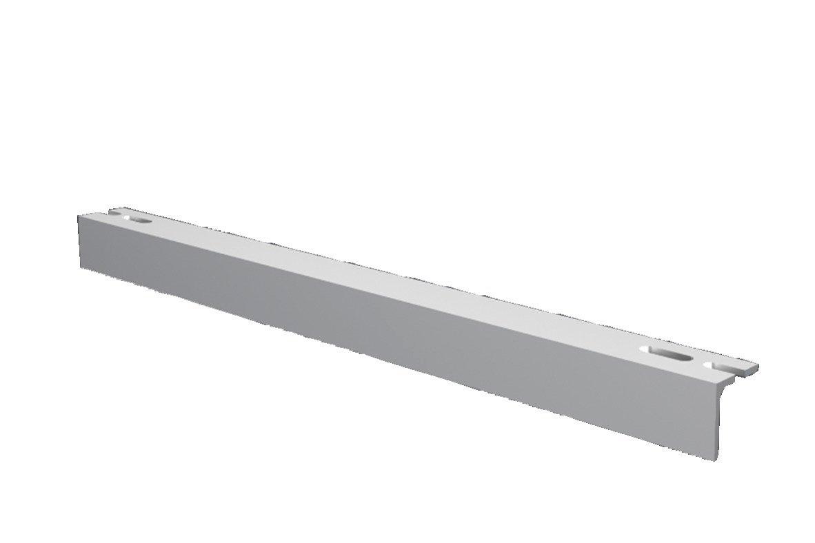 VX 8619.410, VX Kabelabfangschiene Winkelprofil, B: 600 mm, Preis per VPE, VPE = 2 Stück