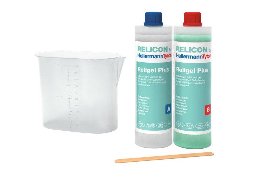 HellermannTyton 435-00752 | Religel Plus 1.000-SI-CL/GN (1000), Religel ...