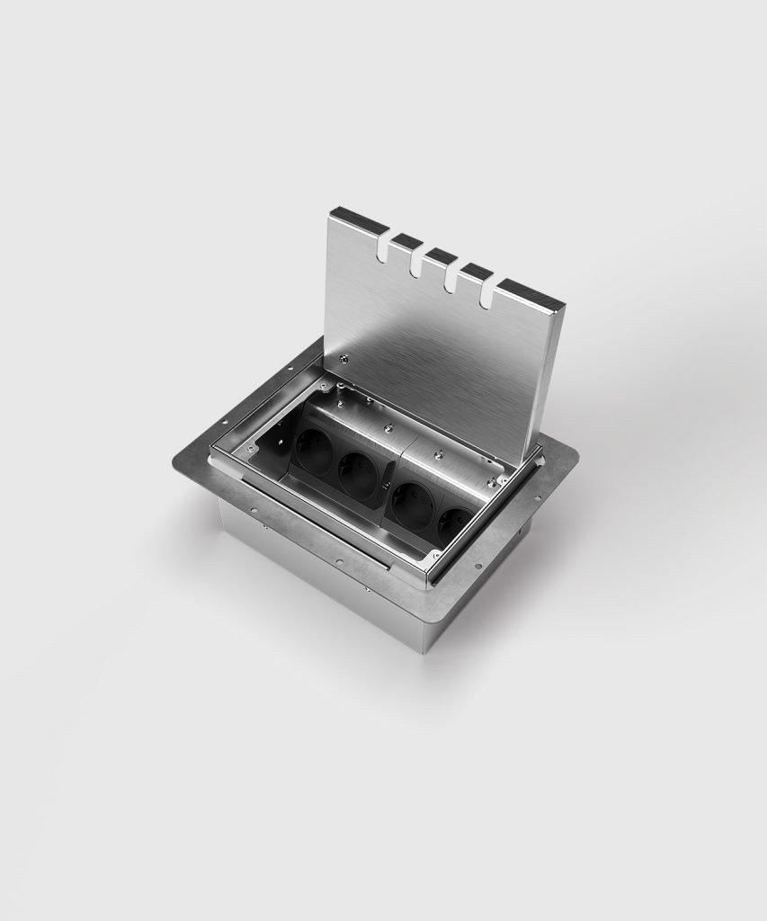 8904H-1-0, 4x Schuko,