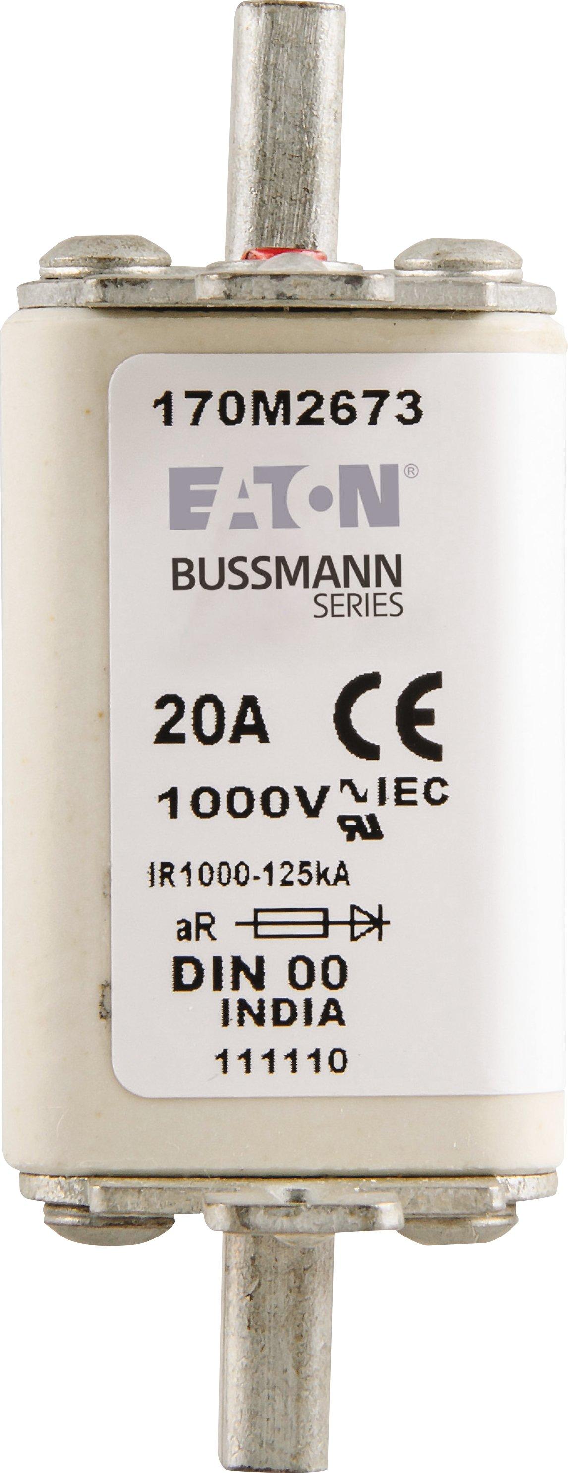 170M5811, Ultraflinke Sicherung (uR) S2 DIN43620 200kA 690V 550A Kennlinie aR