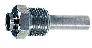 MS 57, Schutzrohr Länge 57 mm, Zul. Druck 8 bar, Durchmesser  11 mm, Mat. Messing