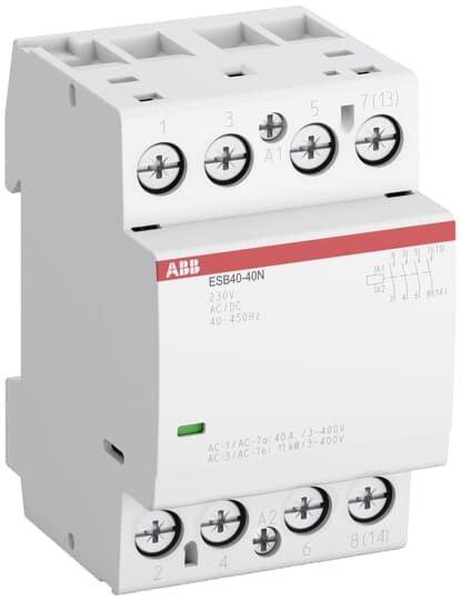ESB40-40N-06, Installationsschütz 4S/0Ö, 230 V AC/DC