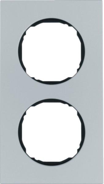 10122674, Rahmen 2fach, flach, R.8, Aluminium