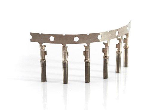 AT62-16-0122, Female Contact, Stamped Formed 16-18Awg,Nickel Plate, 4000 pcs. Reel