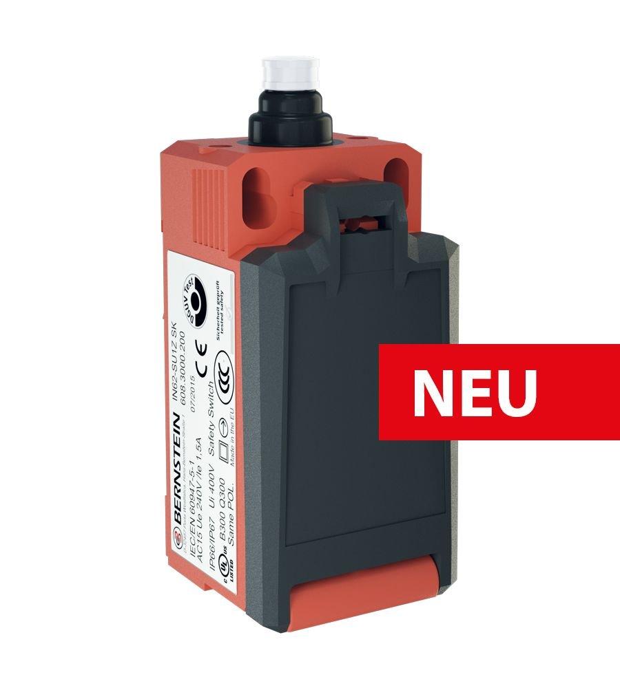 IN62-U1Z SK, Positionsschalter Kunststoff, 1 Öffner/1 Schließer, Schleichsystem, mit Kuppenstössel aus Kunststoff