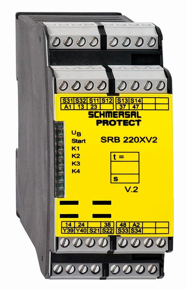 SRB220XV2 / V.2, NOT-HALT- und Schutztürüberwachung, SRB220XV2 / V.2