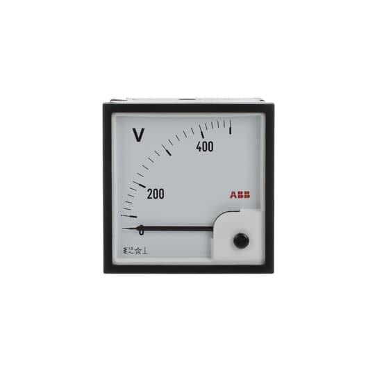 VLM-1-500/96, Voltmeter VLM-1-500/96 Schaltschranktürmontage