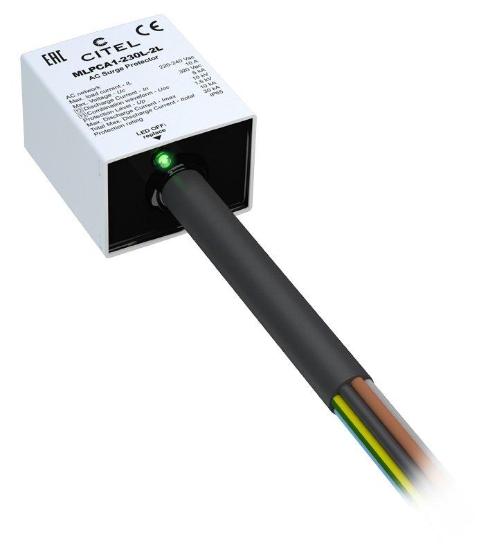835265, MLPCA1‑230L‑2L Überspannungsschutz Typ 2+3, 2‑polig