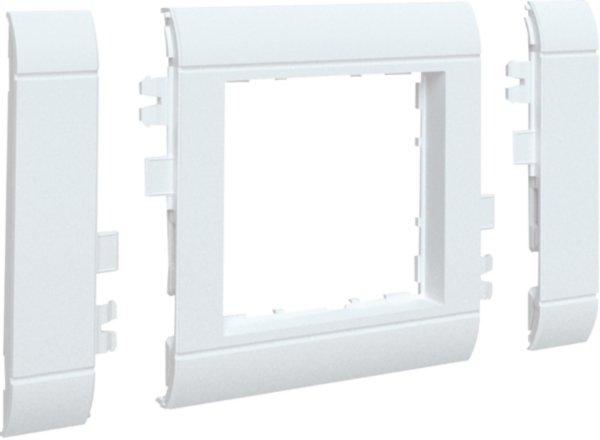 GR0800B9016, Rahmenblende 50 modular OT 80 halogenfrei verkehrsweiß für Brüstungskanal