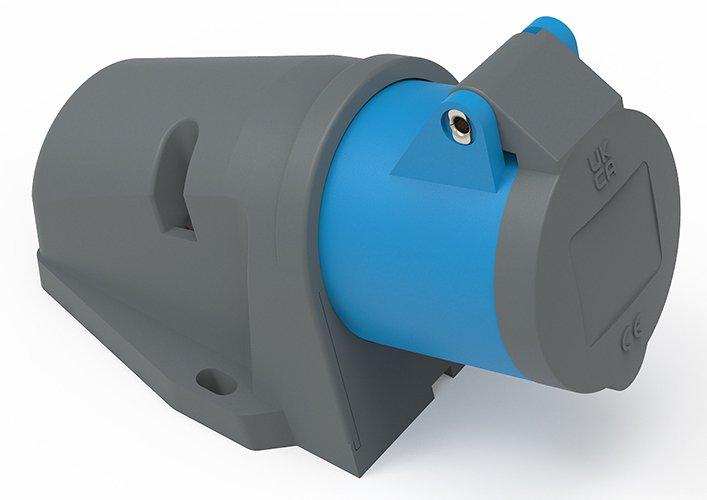 NCEEWDS16_3P.01, CEE-Wandsteckdose 16A 3p 230V 6h IP44