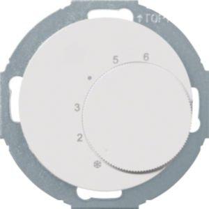 MAN0305824, Temperaturregler mit Wechsler R.classic polarweiß matt, lackiert