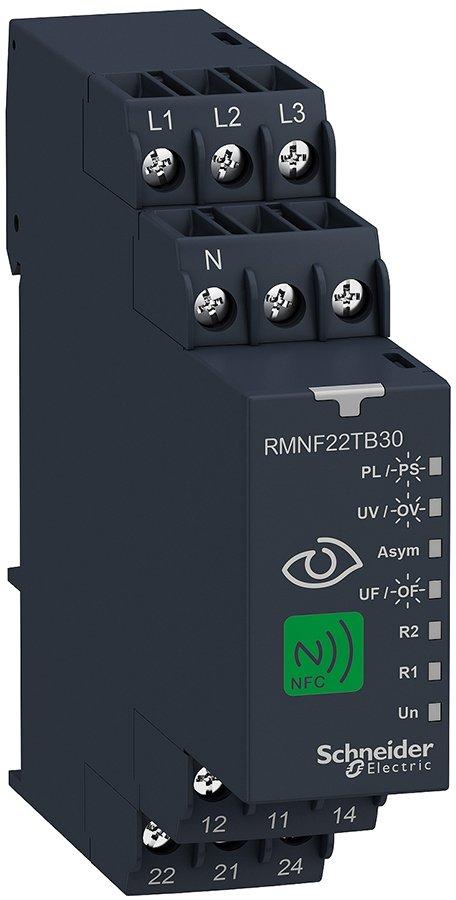 RMNF22TB30, Netzüberwachung multifunktional, 208-480 VAC, Einstellung mit Smartphone per NFC