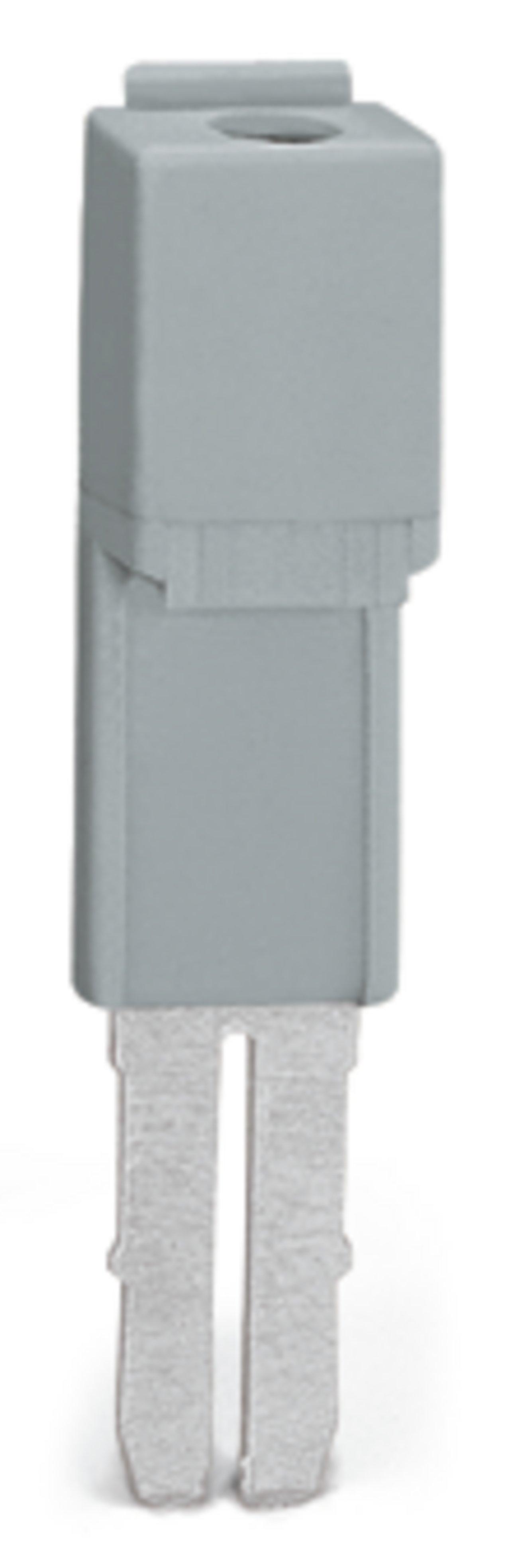 280-404, Prüfadapter 5 mm breit passend für Klemmen 1,5 mm² - 4 mm² grau