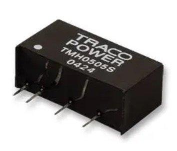 TMH 2415D TRACO, DC-DC-Wandler,±15Vdc Ausg,21,6-26,4Vdc Eing.,2W, ±65mA, 24Vdc, 1KVdc