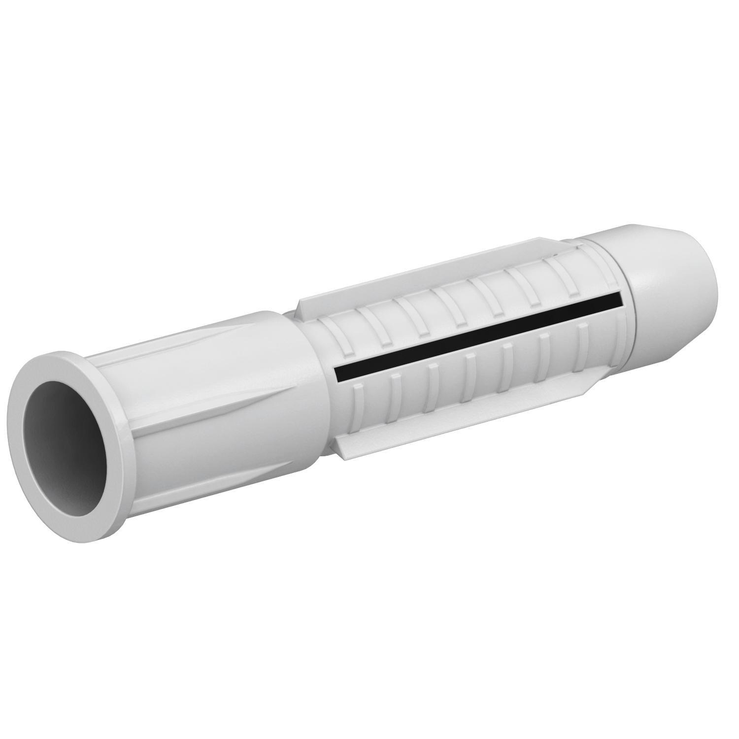 NDUEUNIK8X50.01, Universaldübel; 8,0x50mm; auch für Hohlwand; mit Kragen (Packungsinhalt 100 Stück)