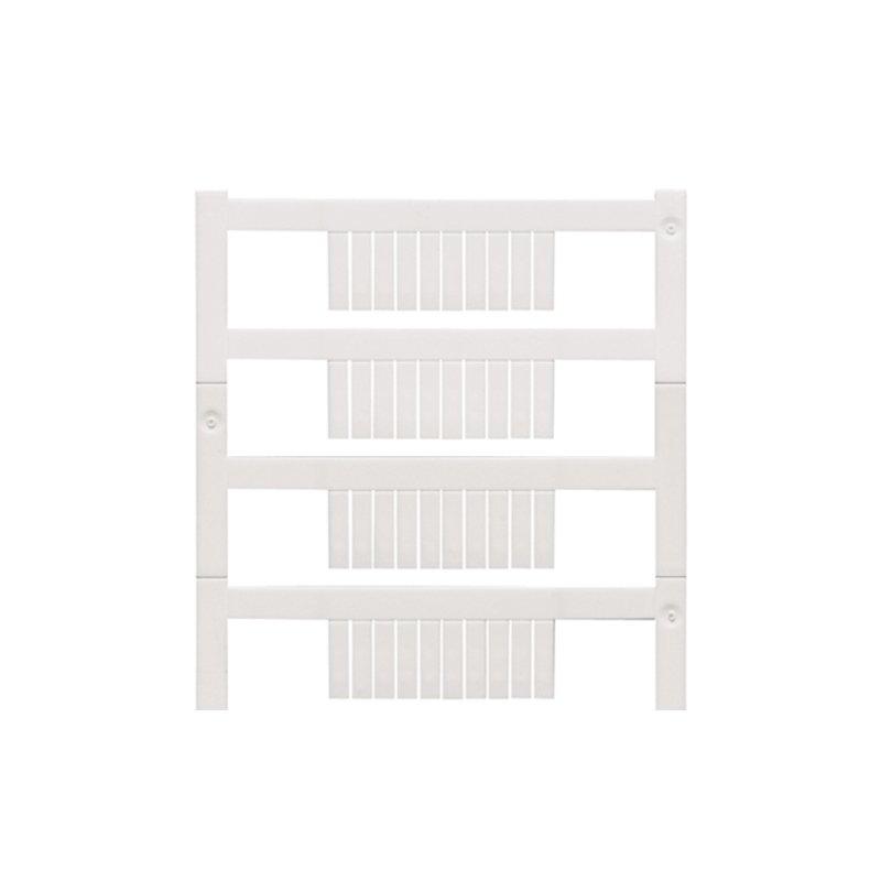 WS 12/3.5 MC NE WS, Klemmenmarkierung, weiß, Raster in mm: 3.50, Aufgedruckte Zeichen: neutral, Breite: 3.5 mm, Höhe: 12 mm