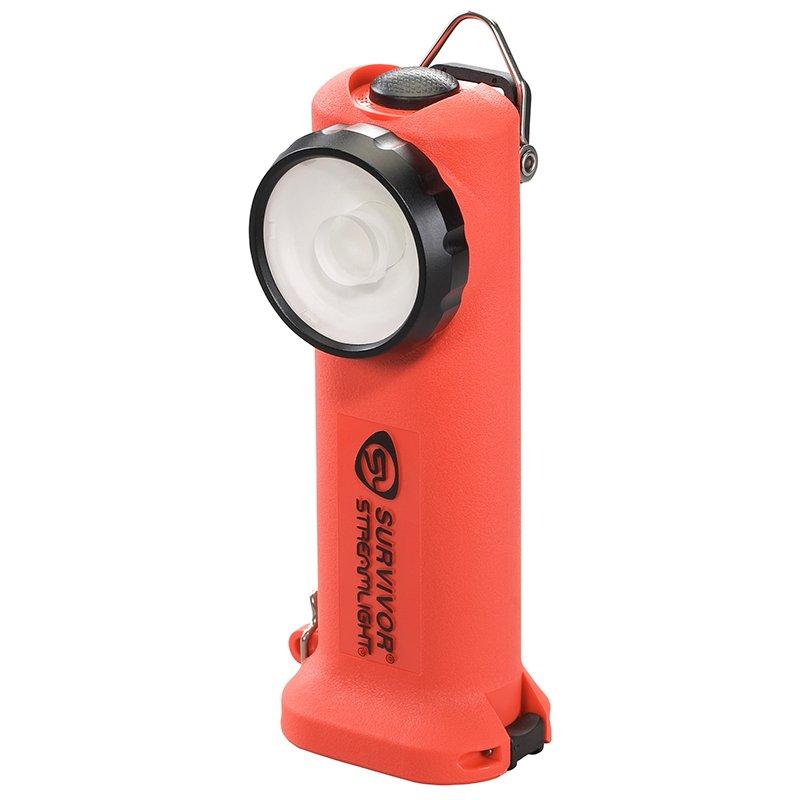 AHL002, Akkuhandleuchte EX, C4 LED, Z0,Nylongehäuse orange