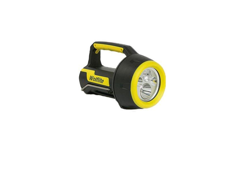 LYXT-70, EX-Akkuhandleuchte, 2LED, Spot/Flut weiß,Zone1,Thermoplastgehäuse, schwarz/gelb