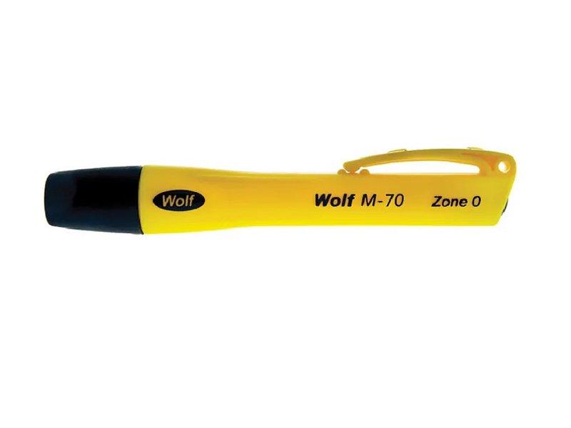 LYM-70, EX-Batteriehandleuchte, CREE LED, Thermoplastgehäuse, gelb, 2 AAA