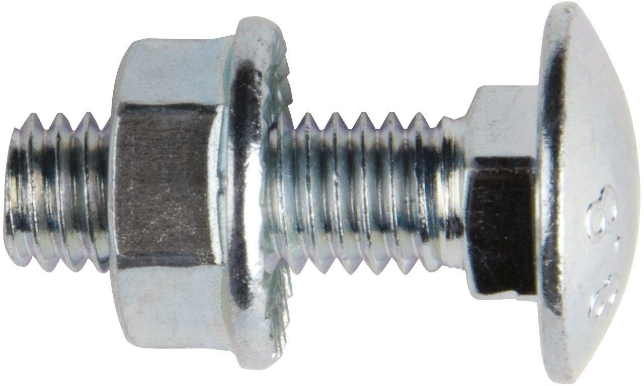 BIZ 770140, Flachrundschrauben kurz M6 x 12 mm (100) Preis per Schachtel = 100 Stück