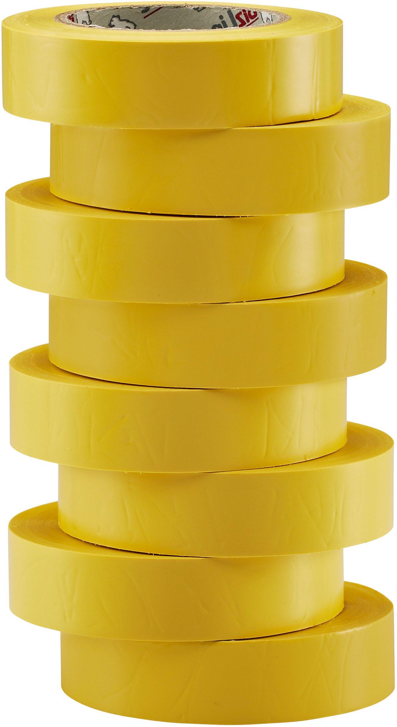 BIZ 350067, Isolierband / Markierungsband 15 mm x 0.15 mm - 10 m gelb (x 8)