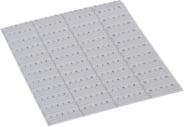 UZ006, Papierstreifen, universN, 5 Bögen