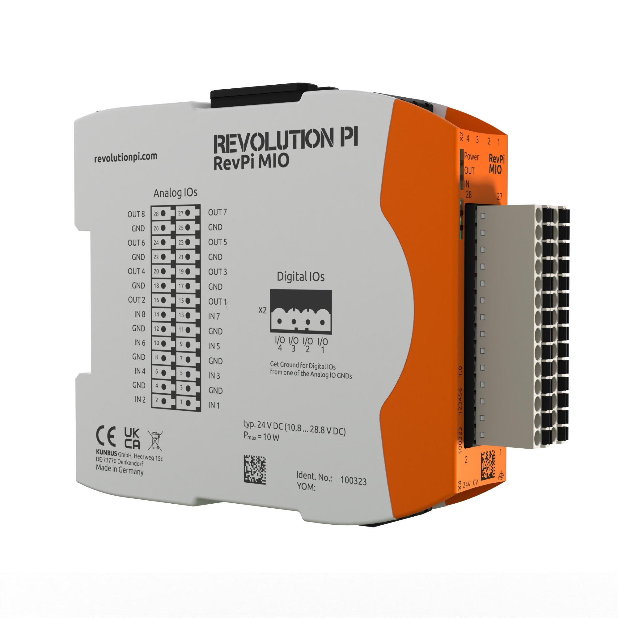 RevPi MIO, Erweiterungsmodul / RevPi I/O-Modul / Multi-Ein- und Ausgangsmodul